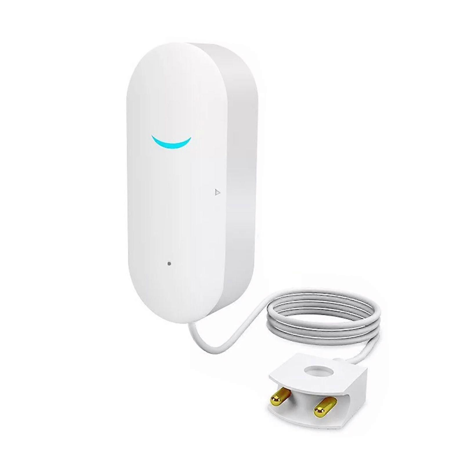 Smart WiFi Water Leak Sensor Flood Tuya Leakage Level Overflow Detector Alarm