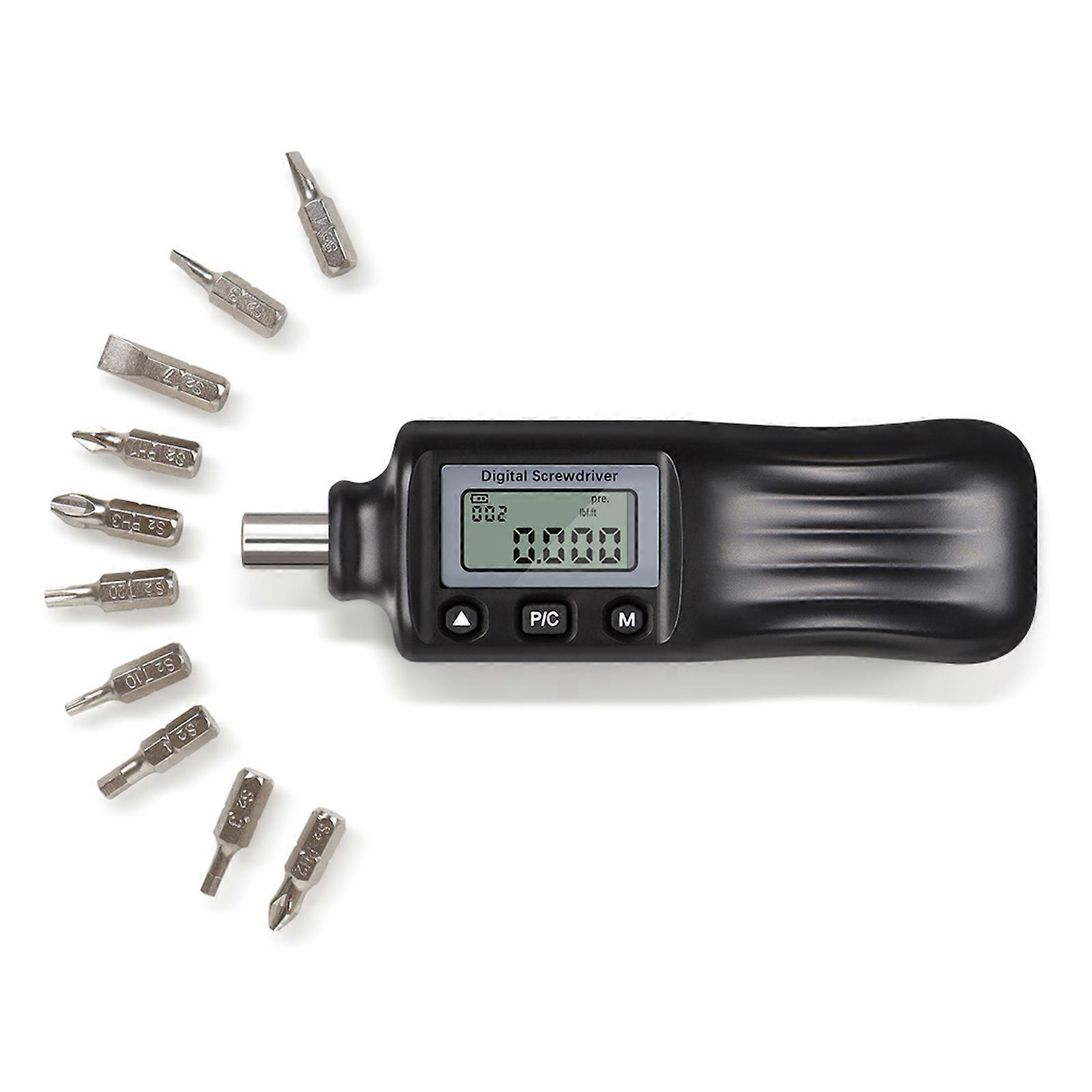 Adjustables Torque Screwdriver with Digital Readout, 0.4 2Nm Range, Essential for Precise Fastening