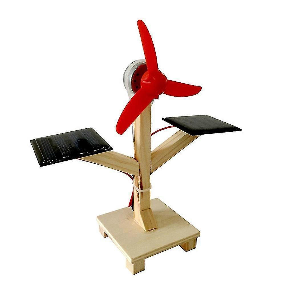 Solar-Powered Fan DIY Science Educational Model Kit Solar Powered Toys Kit