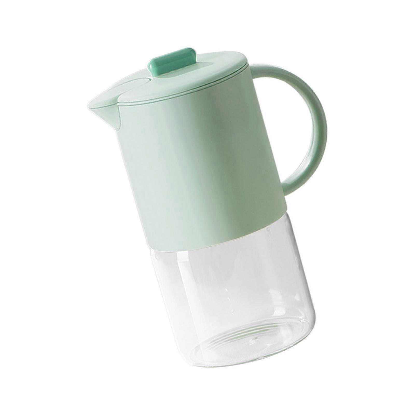 Water Container Iced Tea Pitcher 1.8L Large with Filter Spout Juice Jar Water