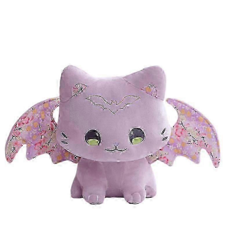 Sakura Bat Cat Doll Girly Heart Winged Cat Plush Toy Lucky Cat Rag Doll Birthday Doll