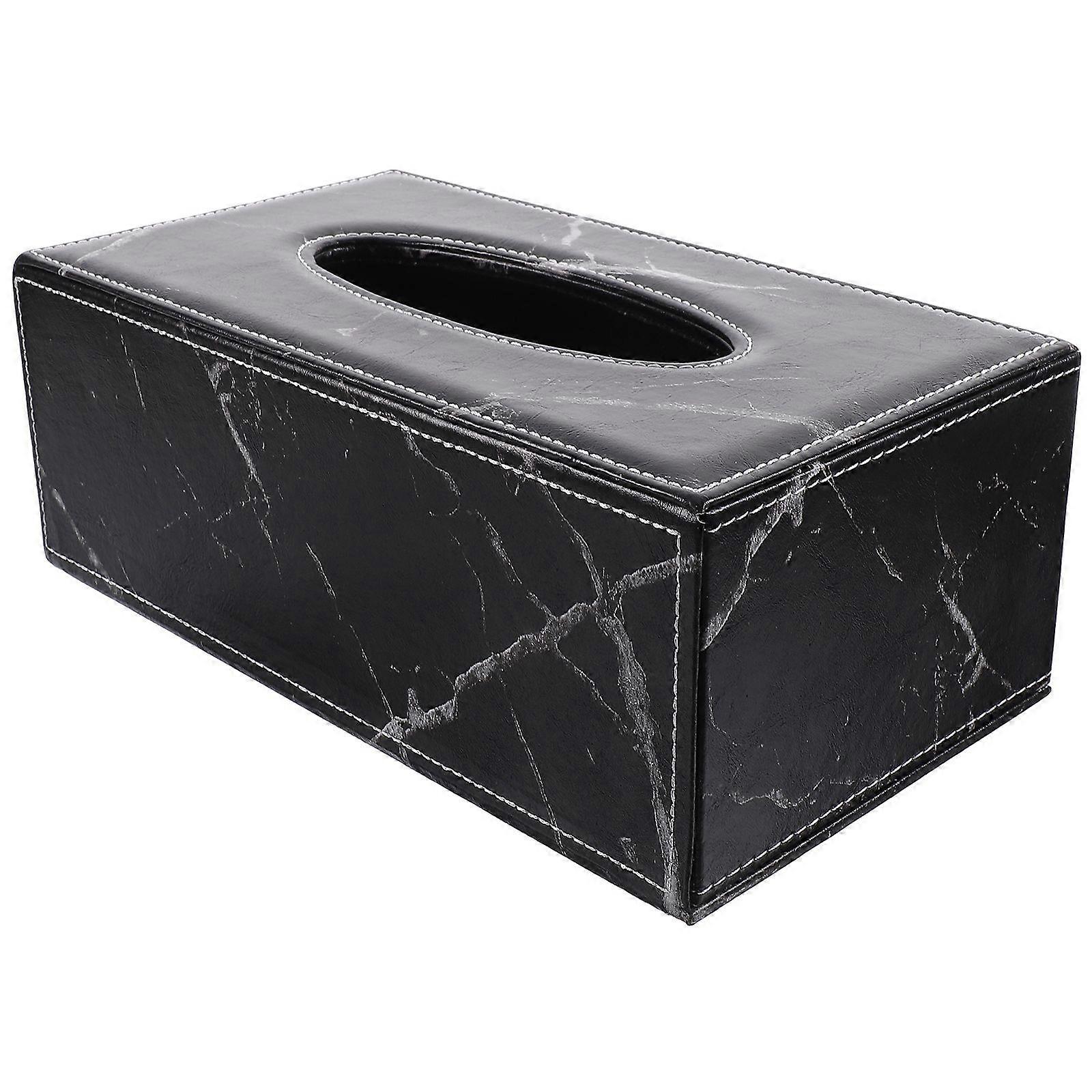 1pc Tissue box High-end Business Tissue Box Tissue Storage Box Tissue Holder