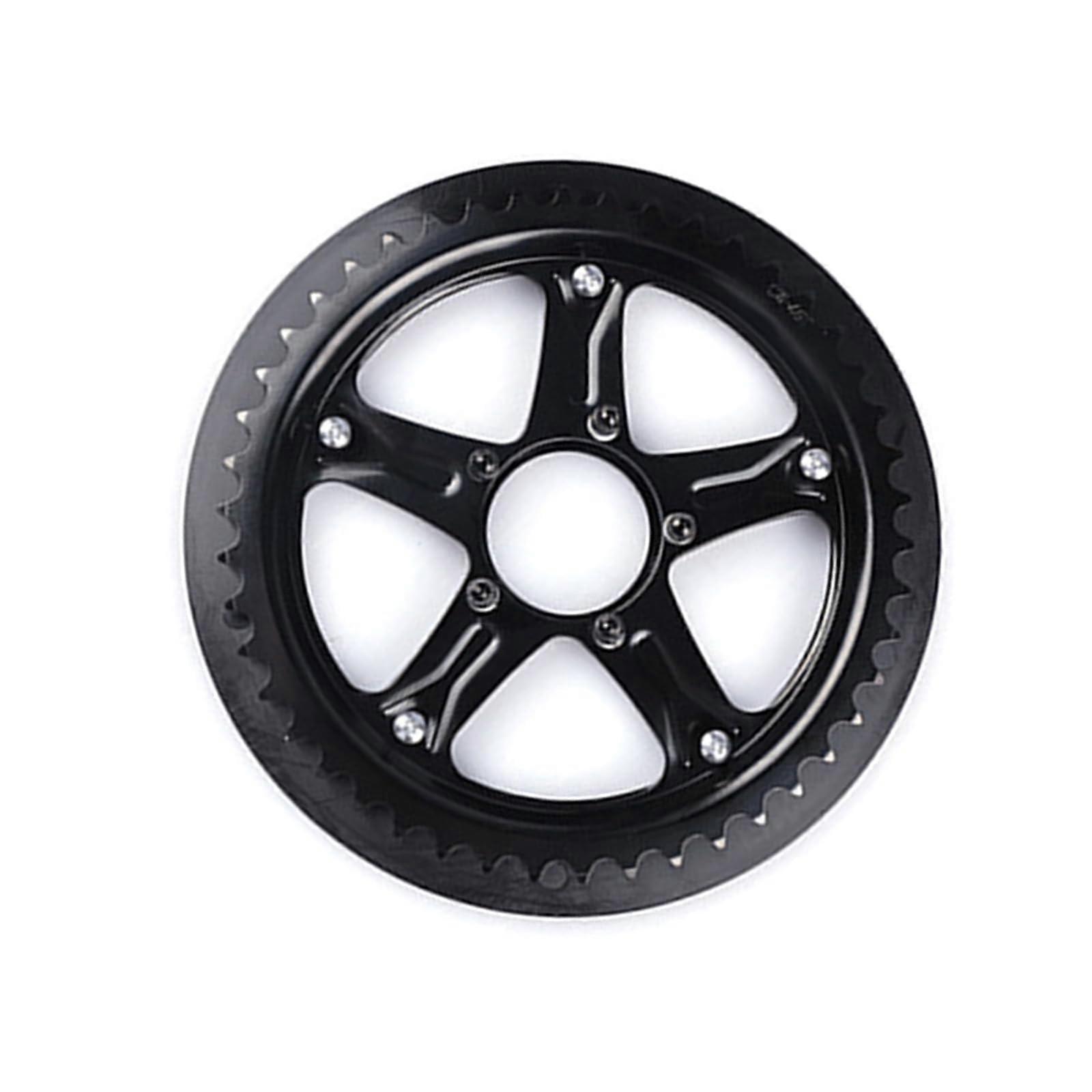 Electric Bike Chainring 44T/46T/48T/52T Electric Bicycles Crank Arms Sprocket Mid Motor Sprocket