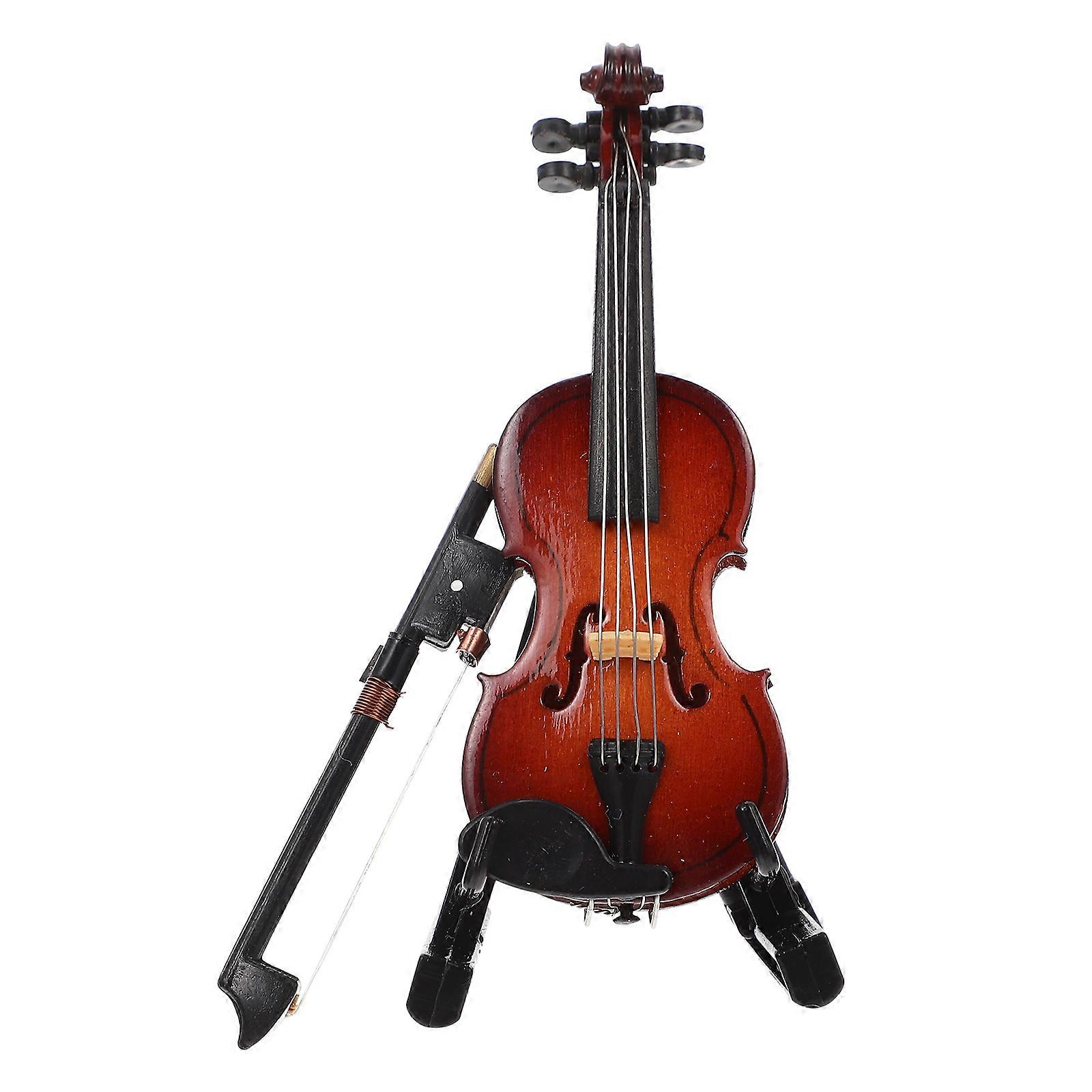 Violin Themed Decorations, Mini Violin for Home and Office Use