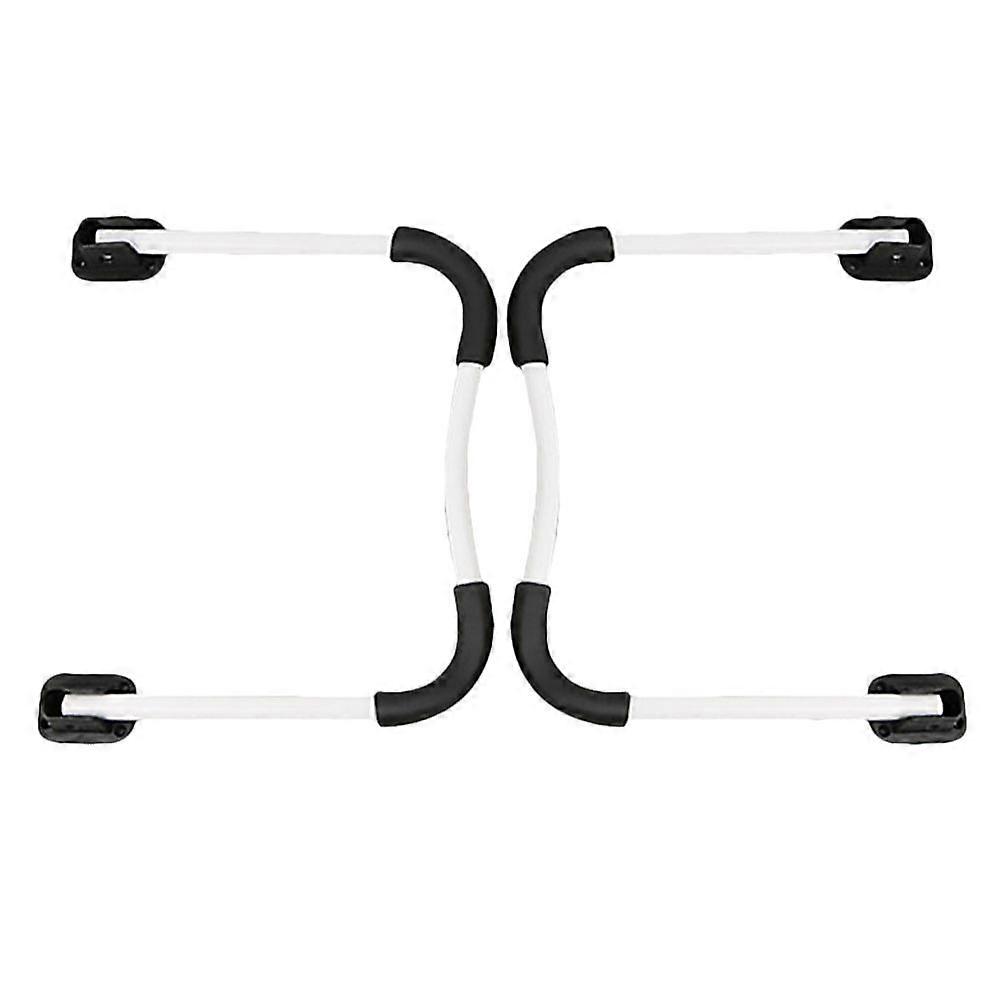 2Pcs Folding Bed Table Legs Sturdy Bed Computer Desk Legs Table Stands