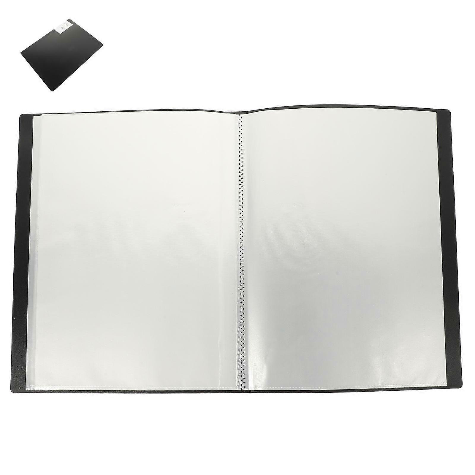 Folder Organizer File Container Students Long Term Service Transparent Interior 1Pcs