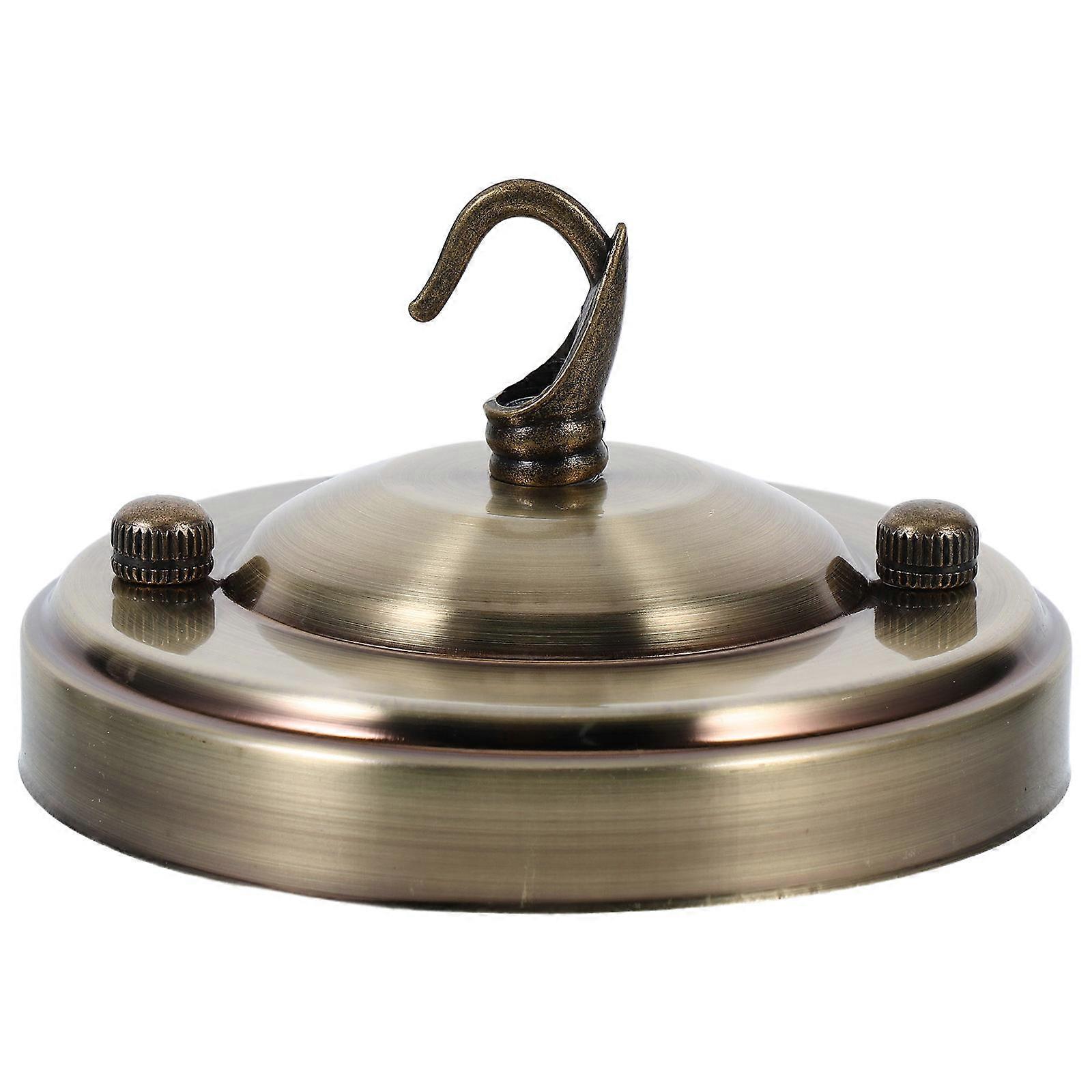 Ceiling Light Cover Plate Iron Hanging Support For Commercial Spaces 1Set