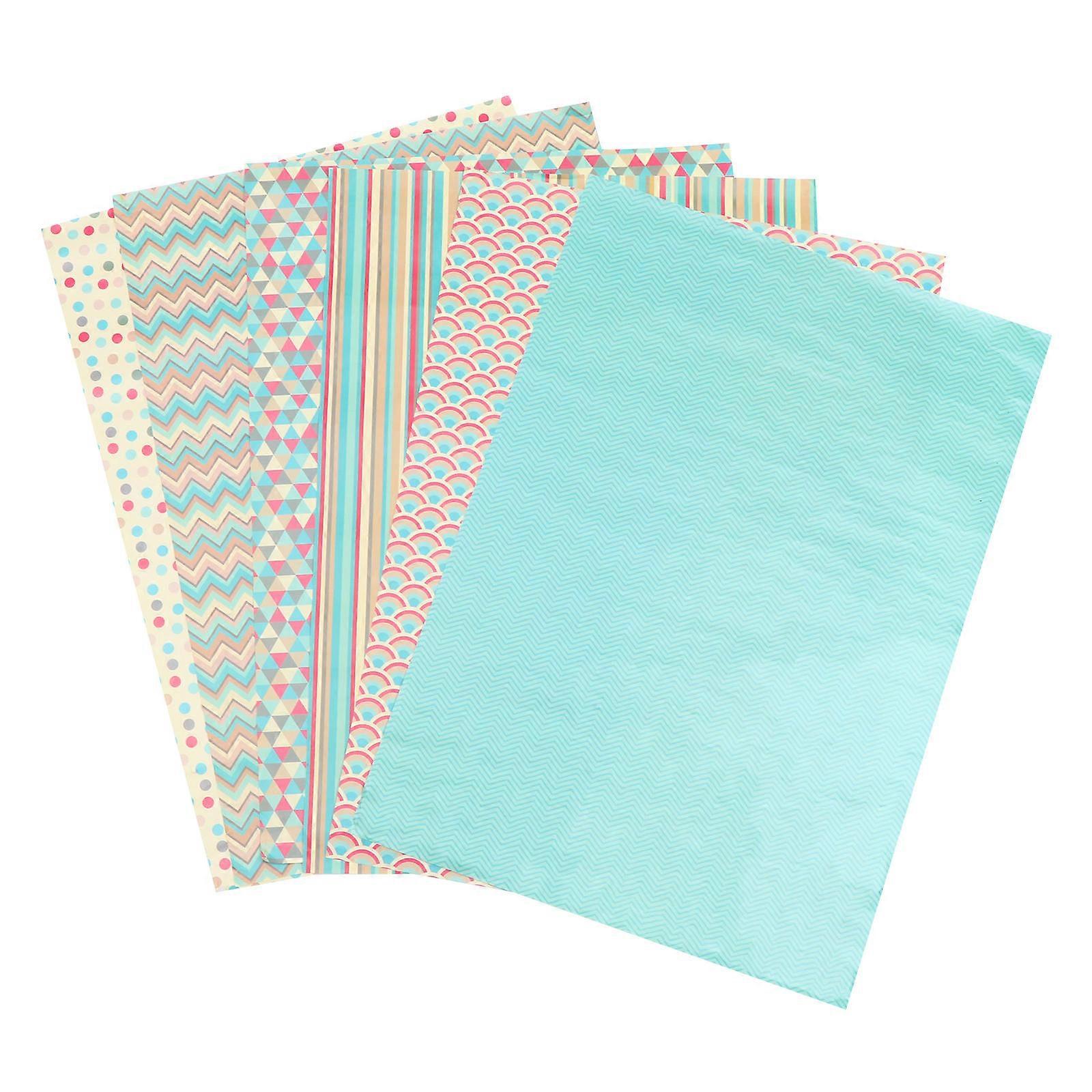 Wrapping Paper Sheets present Wrapping Paper Assorted Color 50x70CM Decorative For Special Occasions 1Set