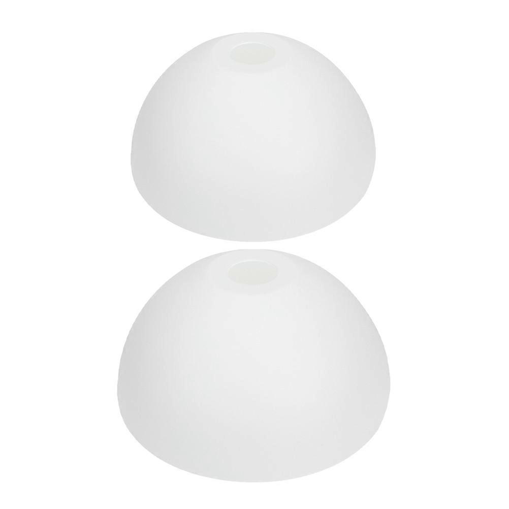 Replacement Light Shade Mushroom Shape For Home Decor Diy Installation 28.00X28.00X12.00cm White 2Pcs