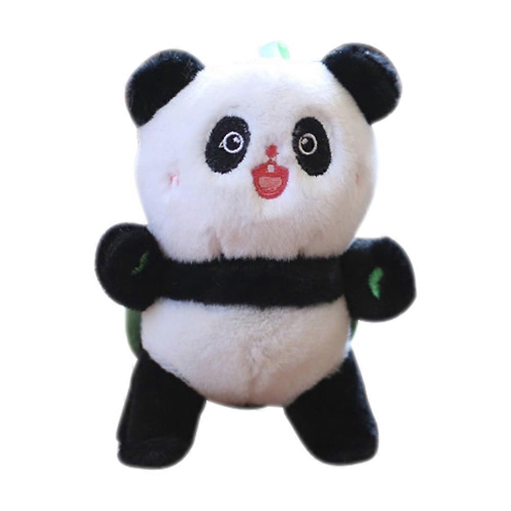Cute Plush Panda Keychain, Cartoon Turtle Animal Lovers DIY Keychain Charm for Handbag Bag Accessory