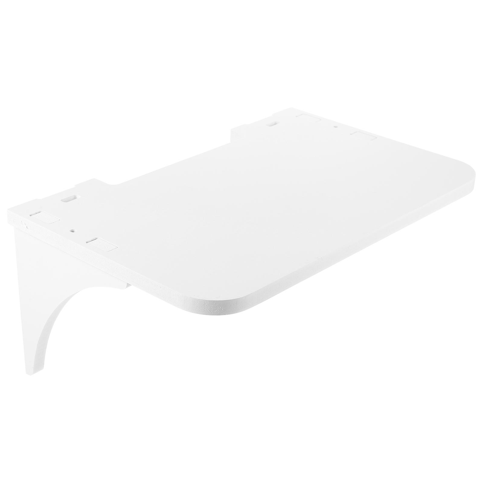 Hanging Shelf Wall-Mounted Display Shelf Home Minimalist Ladder Design PVC 29.00X19.00X13.50CM Storage 1 Pair