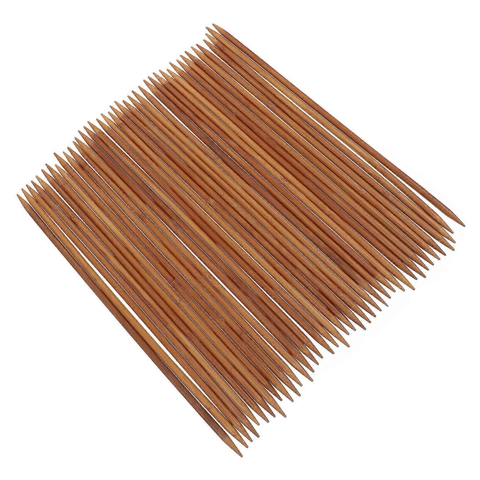 DIY Weaving Needles Double Pointed For Knitting Families 7mm Smooth Pointed Needles 1Set