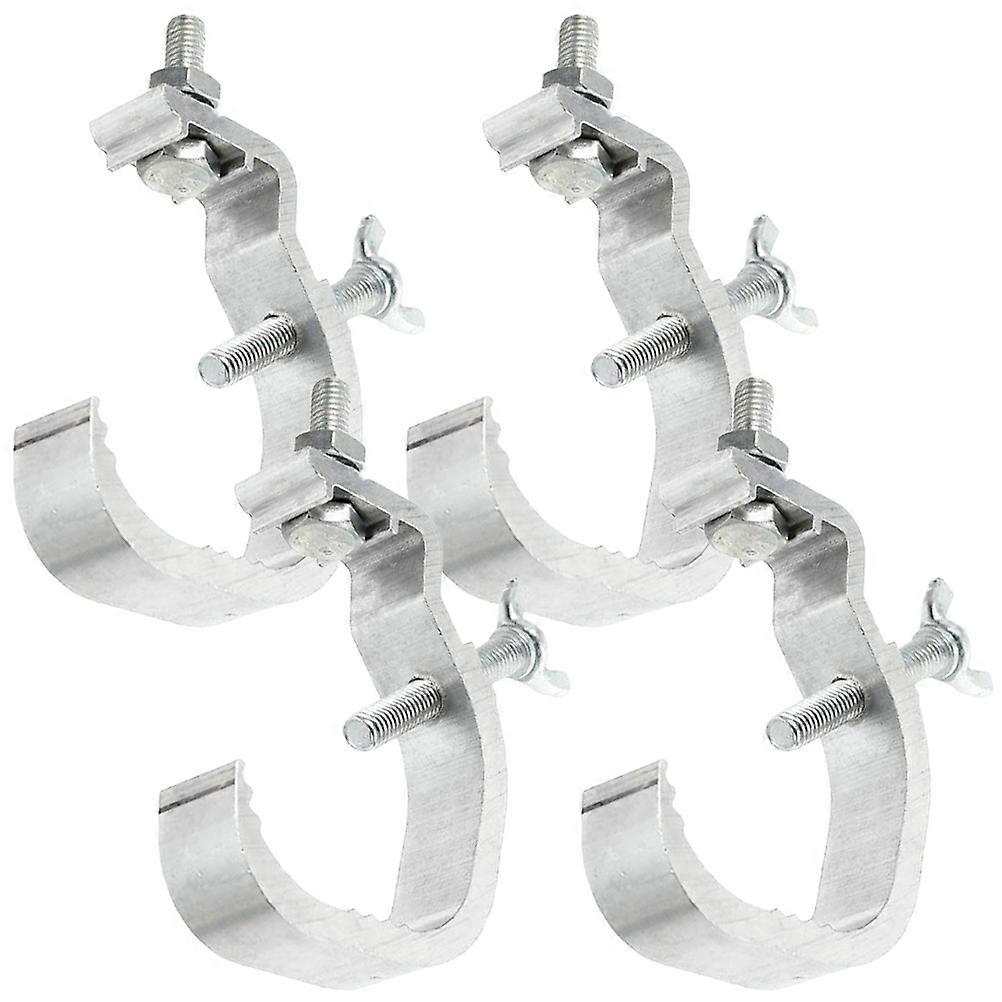 Adjustable Knob Stability Security Stage Light Clips Heavy Duty Aluminum 4Pcs