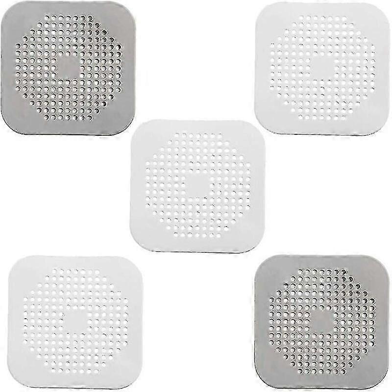 5PCS siliconen riool afvoerfilter zeef