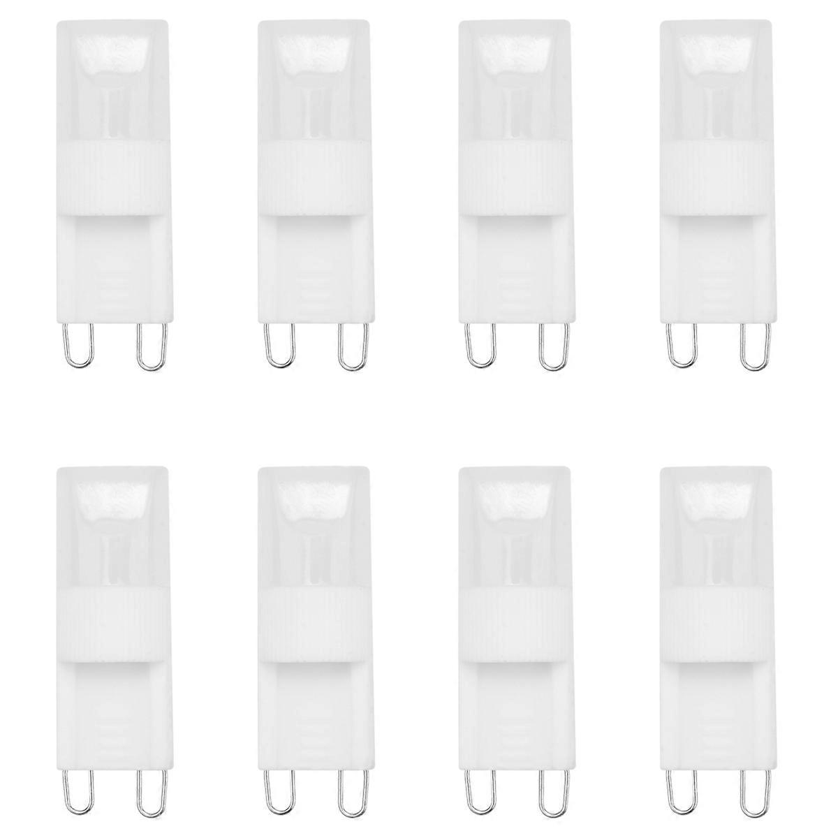 8X G9 Warm White LED Bulb Lamp Light High Power Projector 1W AC 220-240V HOT