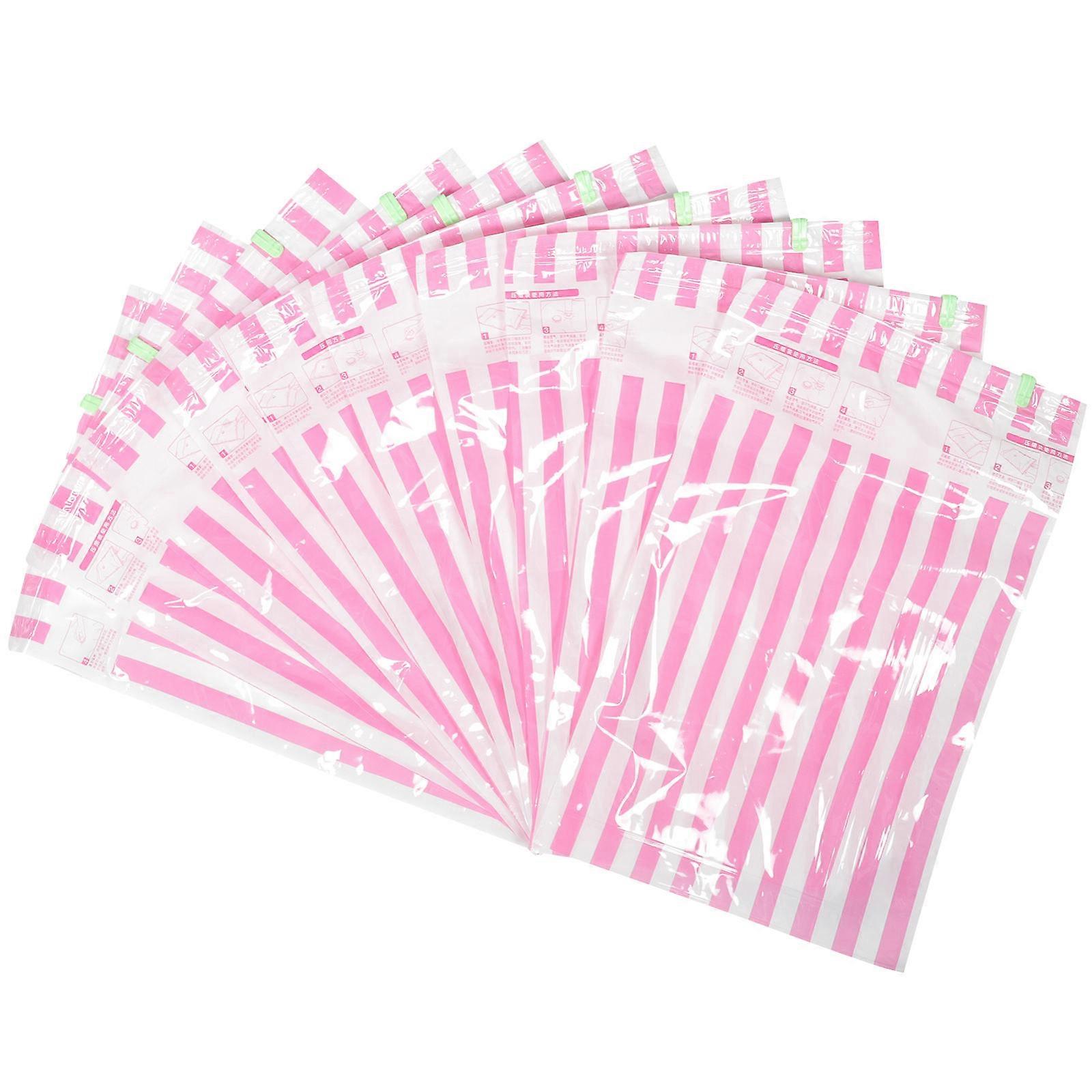 Moisture-Proof Compression Bags Assorted Color For Travel Space-Saving 54.5x34cm 10Set