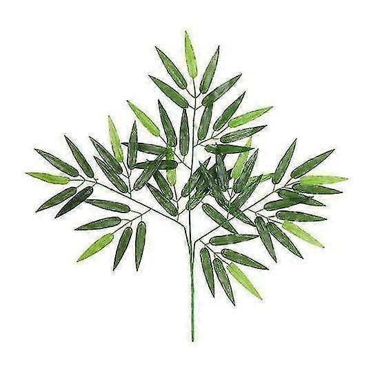 12Pcs Artificial Bamboo Charming Anti-fall Stylish Useful Everlasting Soft Artificial Plant for Home