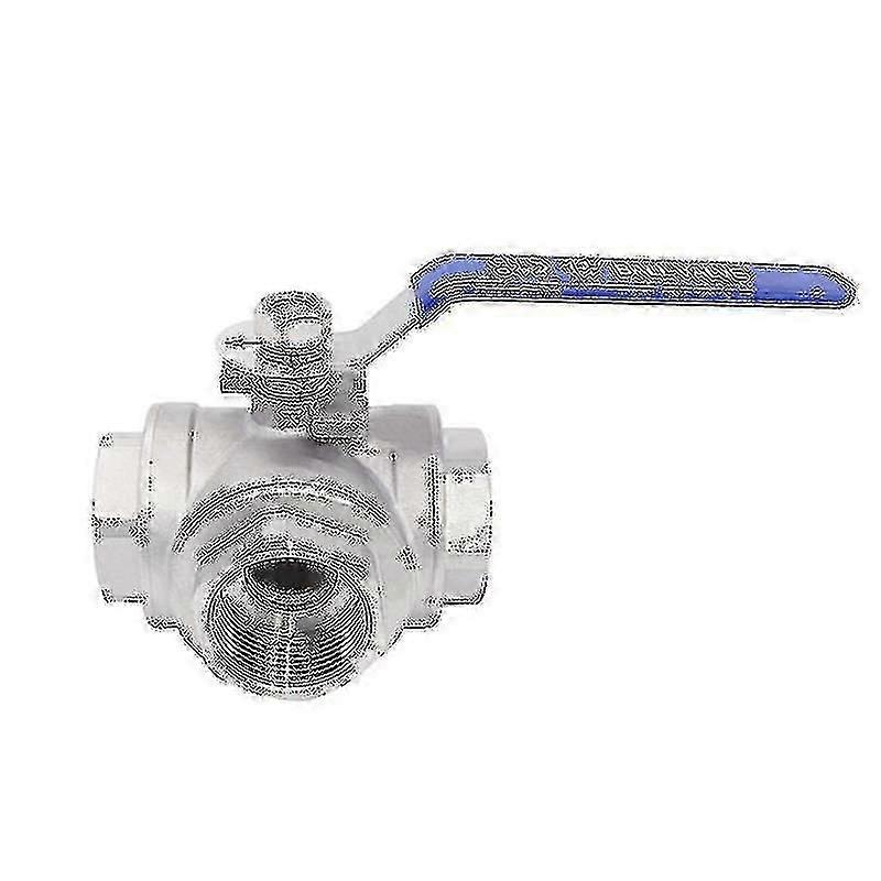 1-1/4" Three-Way 304 Stainless Steel BSP Thread Ball Valve - T-Type and L-Type Options - DN32 Ball Valve Boris