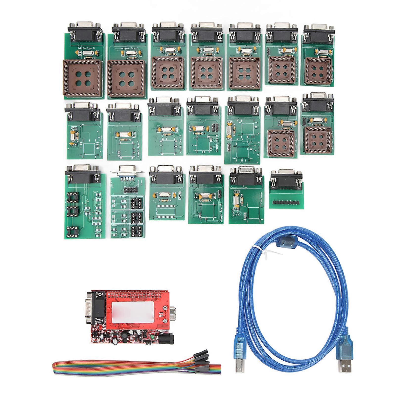 für UPA USB ECU Programmer mit 1.3 Eeprom Adapter V1.3 USB 2.0 Schnelle Lese-Schreibgeschwindigkeit für Autos 