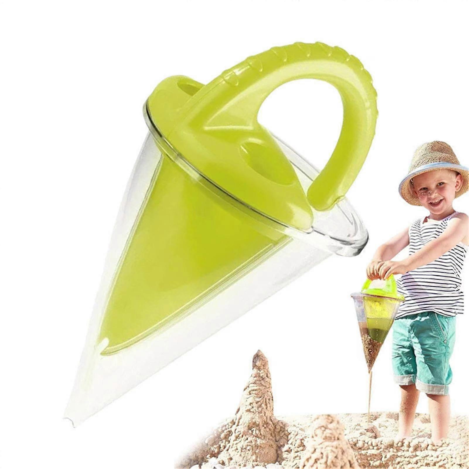 Funnel Beach Toy For Kids, Sand And Water Mixing Toy For Building Castles, Sandcastle Modeling And Playing, Ages 4-8