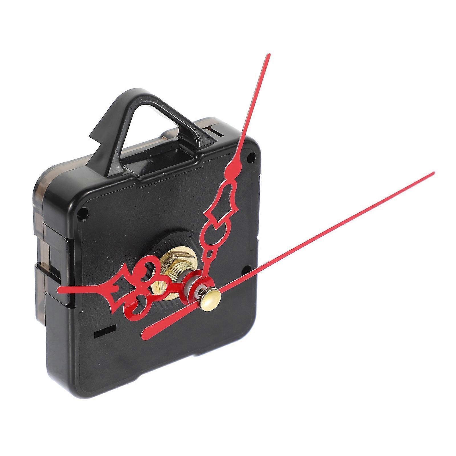 Creative Wall Clock Movement Set Silent Black For Repairing Wall Clocks 1Pack