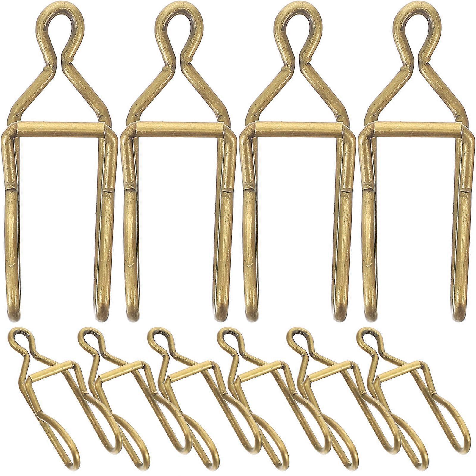 50PCS Durable Pocket Watch Chain Clips, Versatile Clasp Accessories for DIY Watch Chains, Key Tags, Cowboy Chains and More