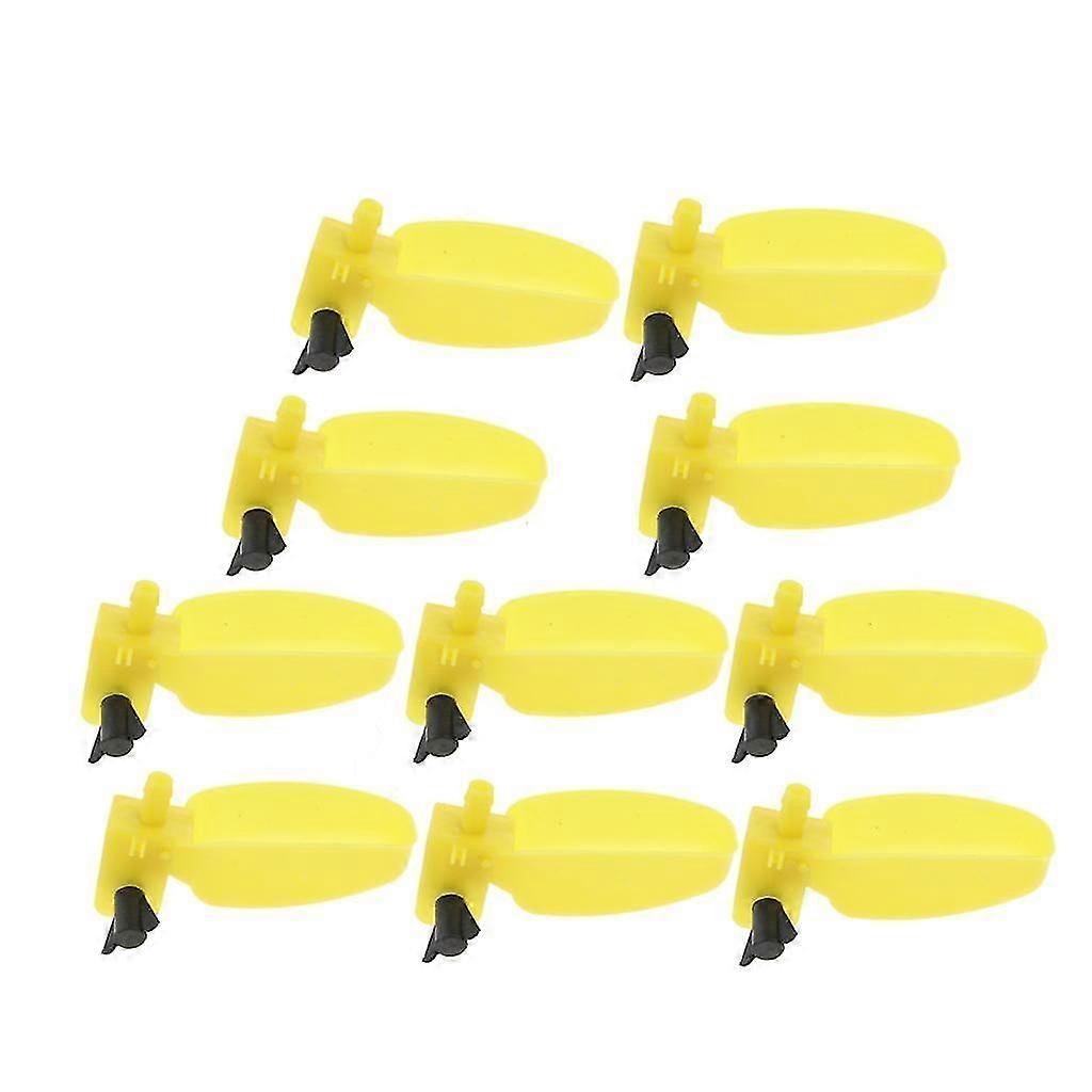 10 Pack of Pigeon Waterer Drinking Cup Bird Watering System Semicircle Left