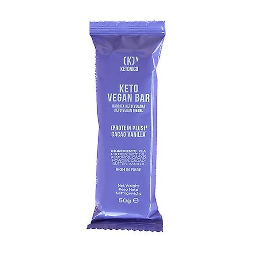 Vegan Keto Bar - Vanilla Cocoa 1 bar of 50g (Vanilla - Cocoa)
