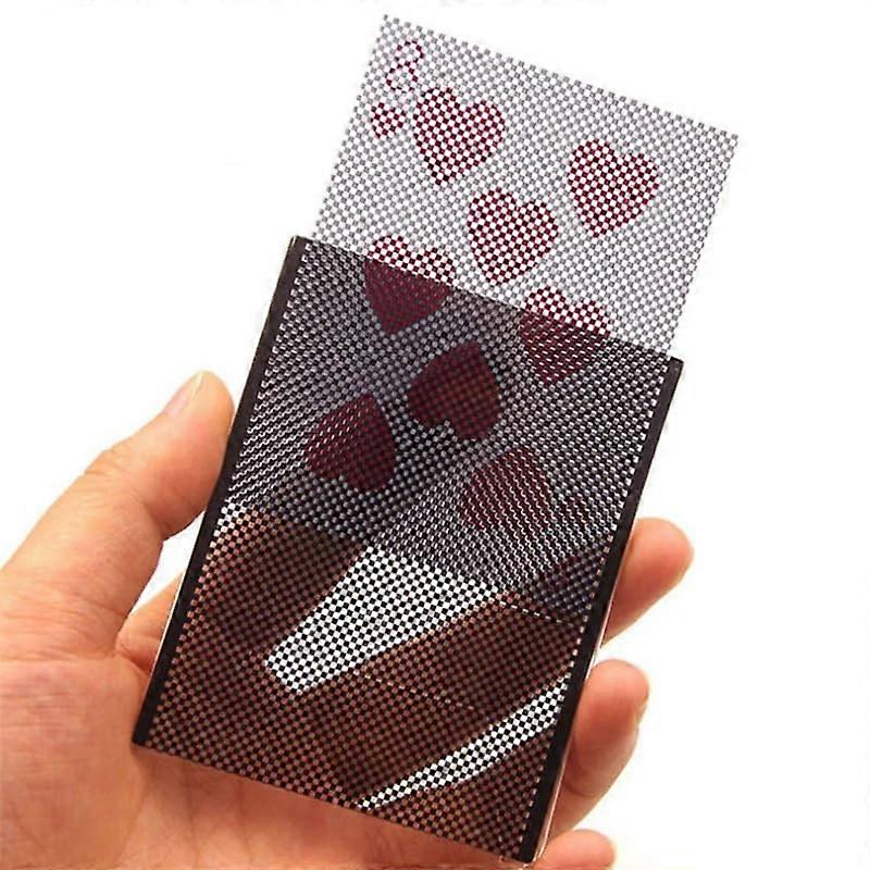 Funny Wow Poker Card Magic Trick with Colorful Vanish Illusion and Change Sleeve for Close-Up Street Performance