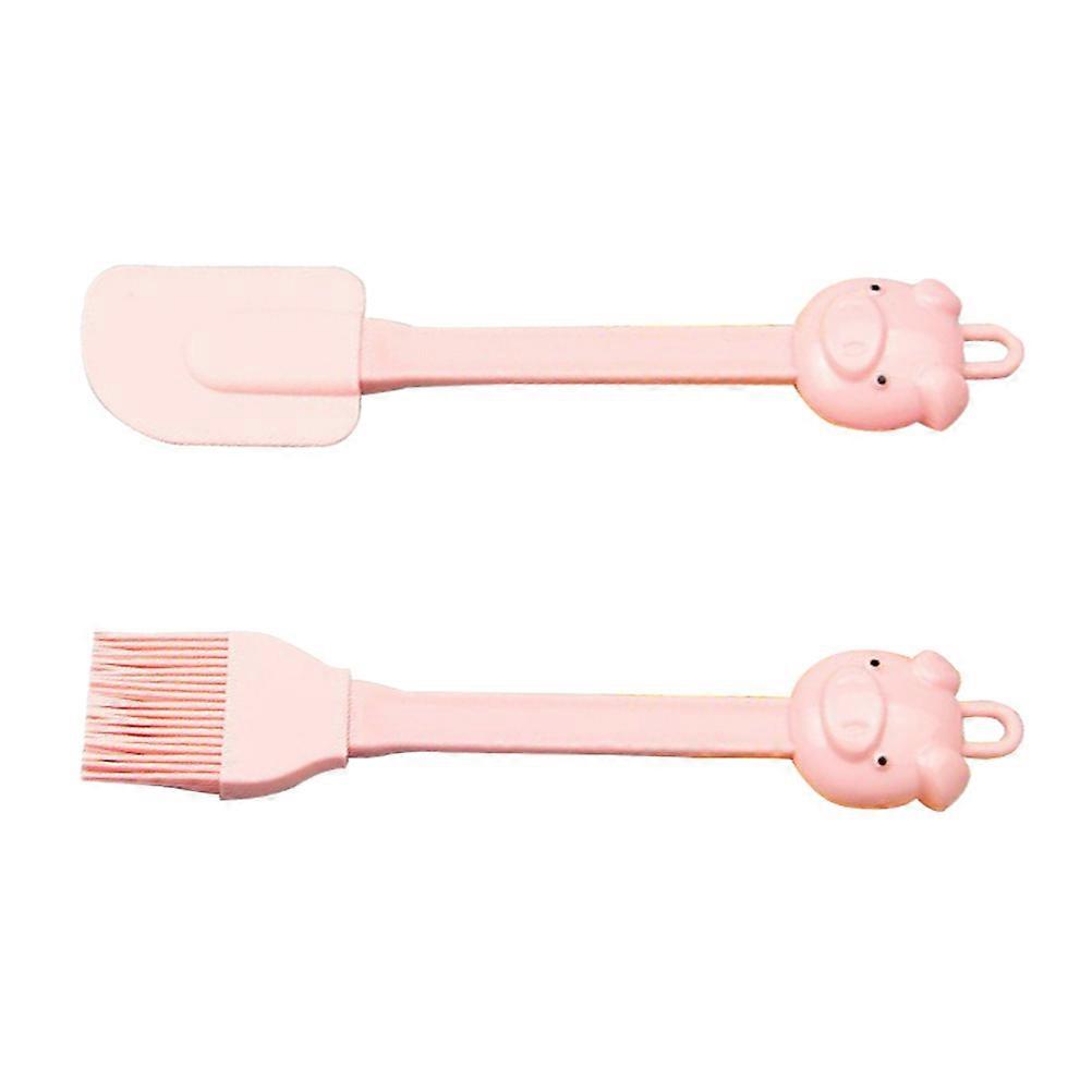 It looks like you're referring to a product listing for a **1 Set Silicone Baking Spatula Brush**, which is a multipurpose kitchen utensil designed