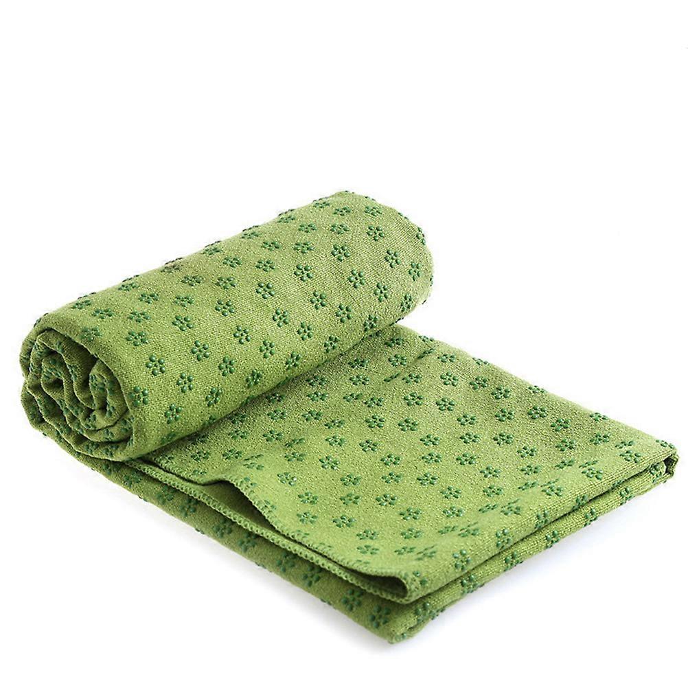 Quick-Dry Yoga Mat Towel Anti-Slip Lightweight Microfiber Blanket for Gymnastics Travel 1Pack
