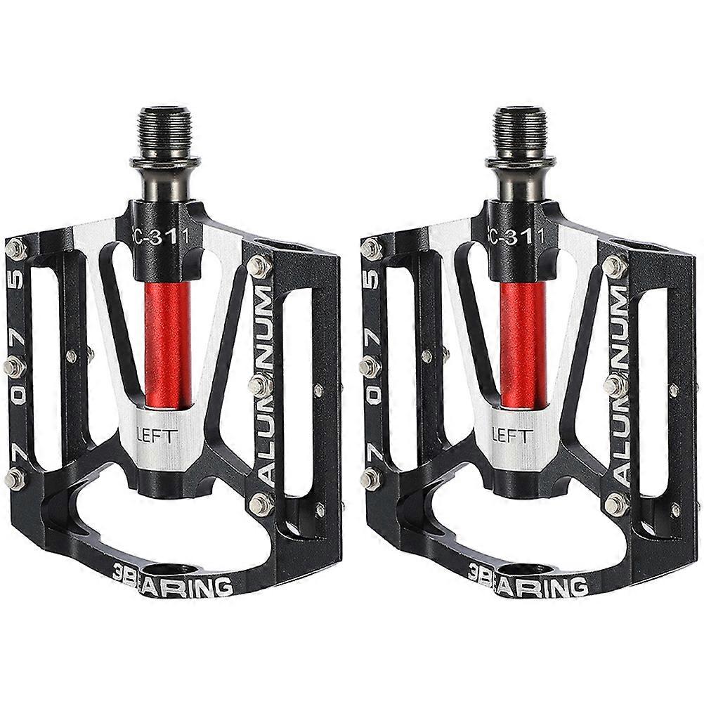 Here's a refined and professional product description based on your input:
**1 Pair Aluminum Alloy Platform Cycling Pedals**
Enhance your ride