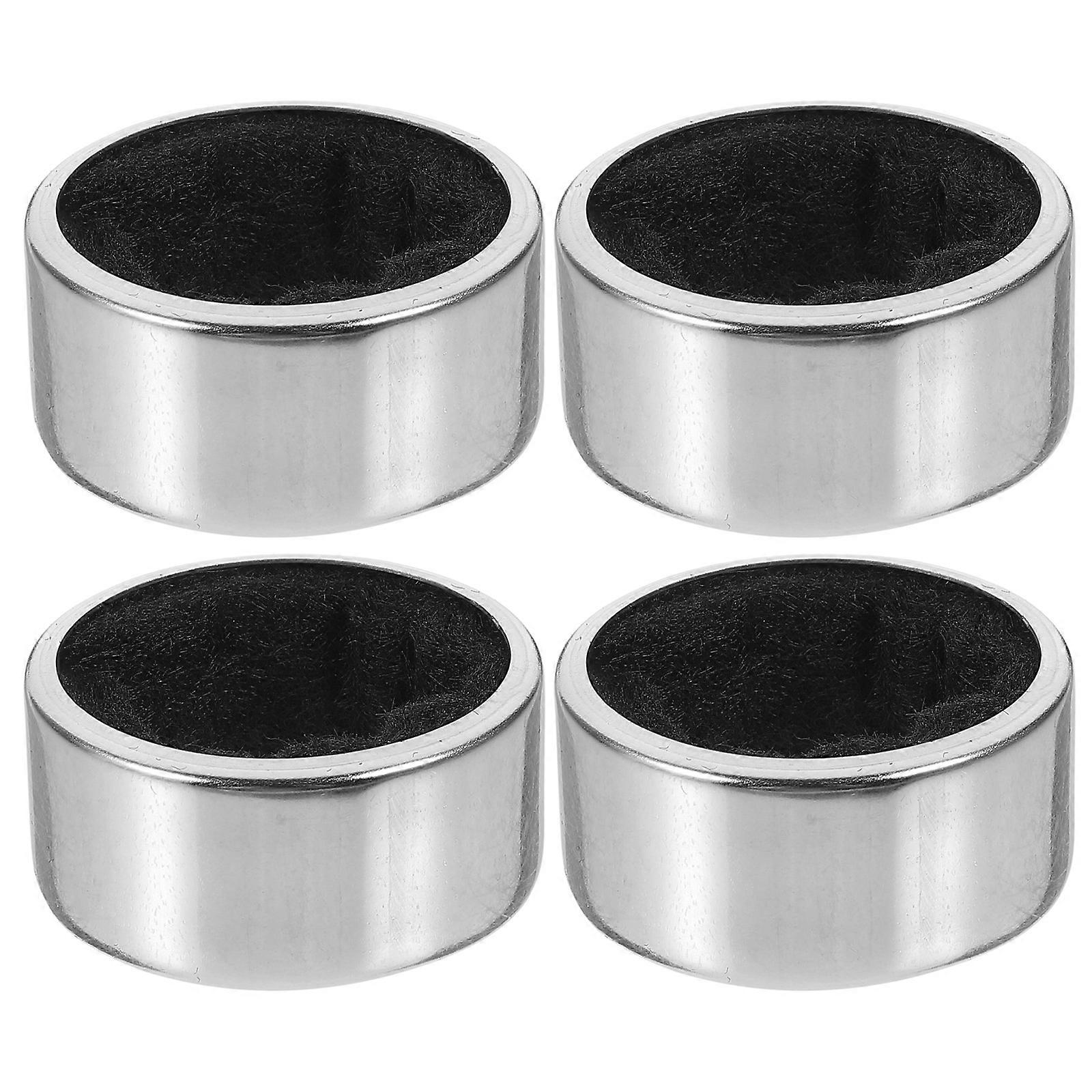 Red Wine Drip Stop Ring Stainless Steel Leak Proof Anti Overflow Protect Clothes and Labels 4Pcs for Restaurant Household