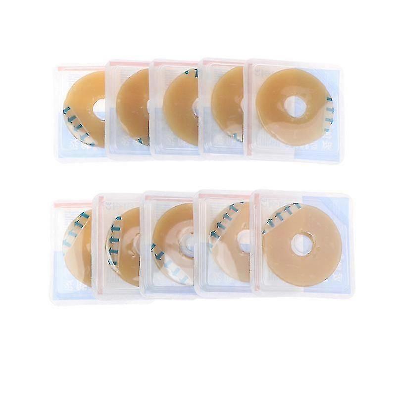 10pcs Στομία Τσάντα Πάστα Δαχτυλίδι Baseplates Στόμα Στεγανό Δαχτυλίδι Πρόληψη Προστασία του Δέρματος