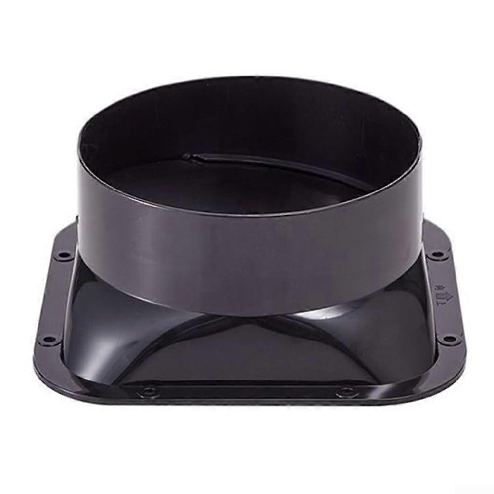 Acid and alkali resistant ABS plastic channel connector, practical square flange (150)