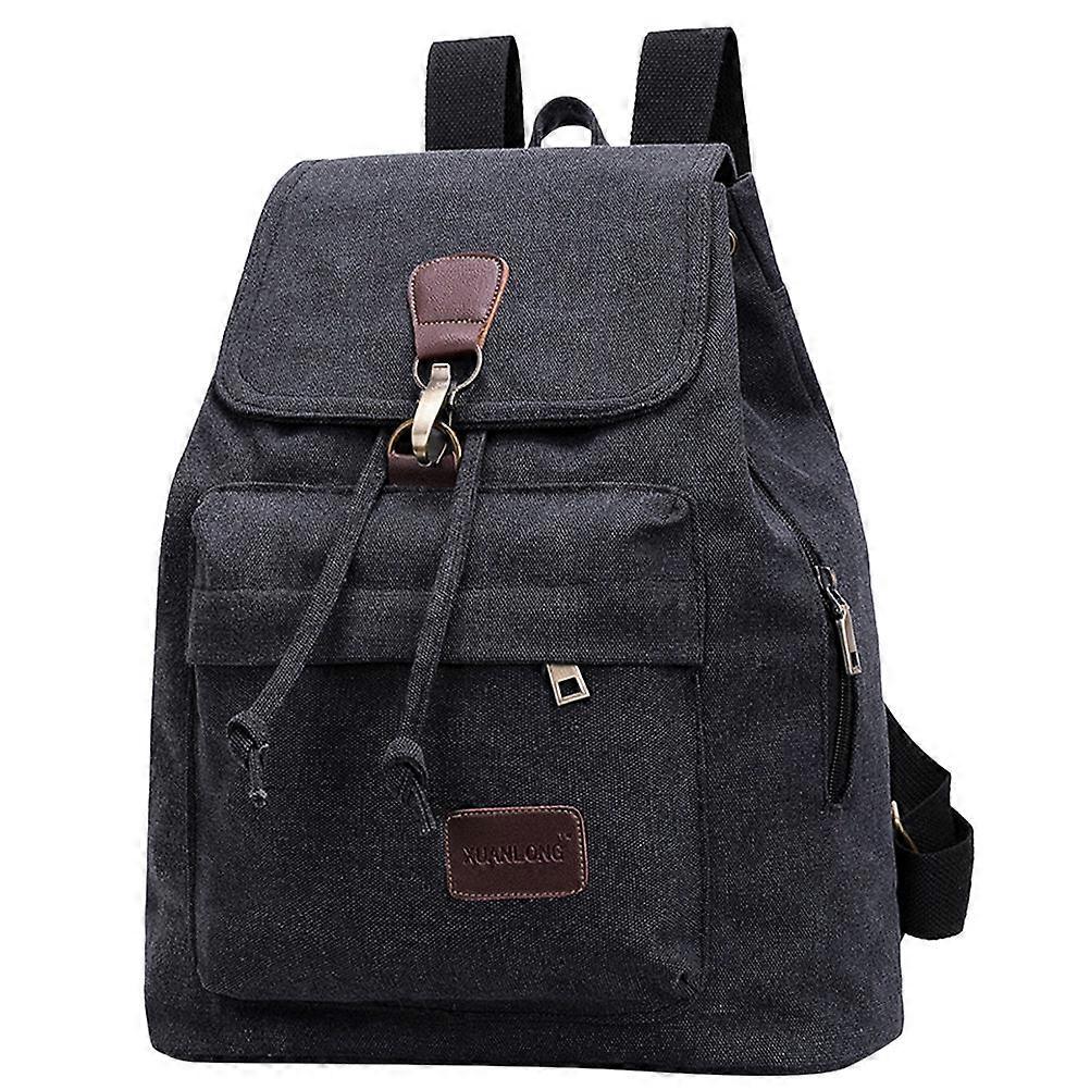 Traveling Backpacks Lightweight Canvas For Daily Use By Students And Travelers Retro Style Large Size 13.4×11.8×5.9in 1Pcs