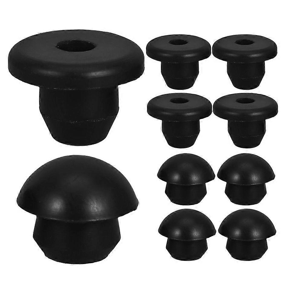 12 قطعة زجاجة هيدروليكية جاك مجموعة سدادات الزيت تشمل جاك حشو التوصيل المطاط ثقب المقابس النفط التوصيل زجاجة مطاطية جاك حشو سداد المركبات Maintenan