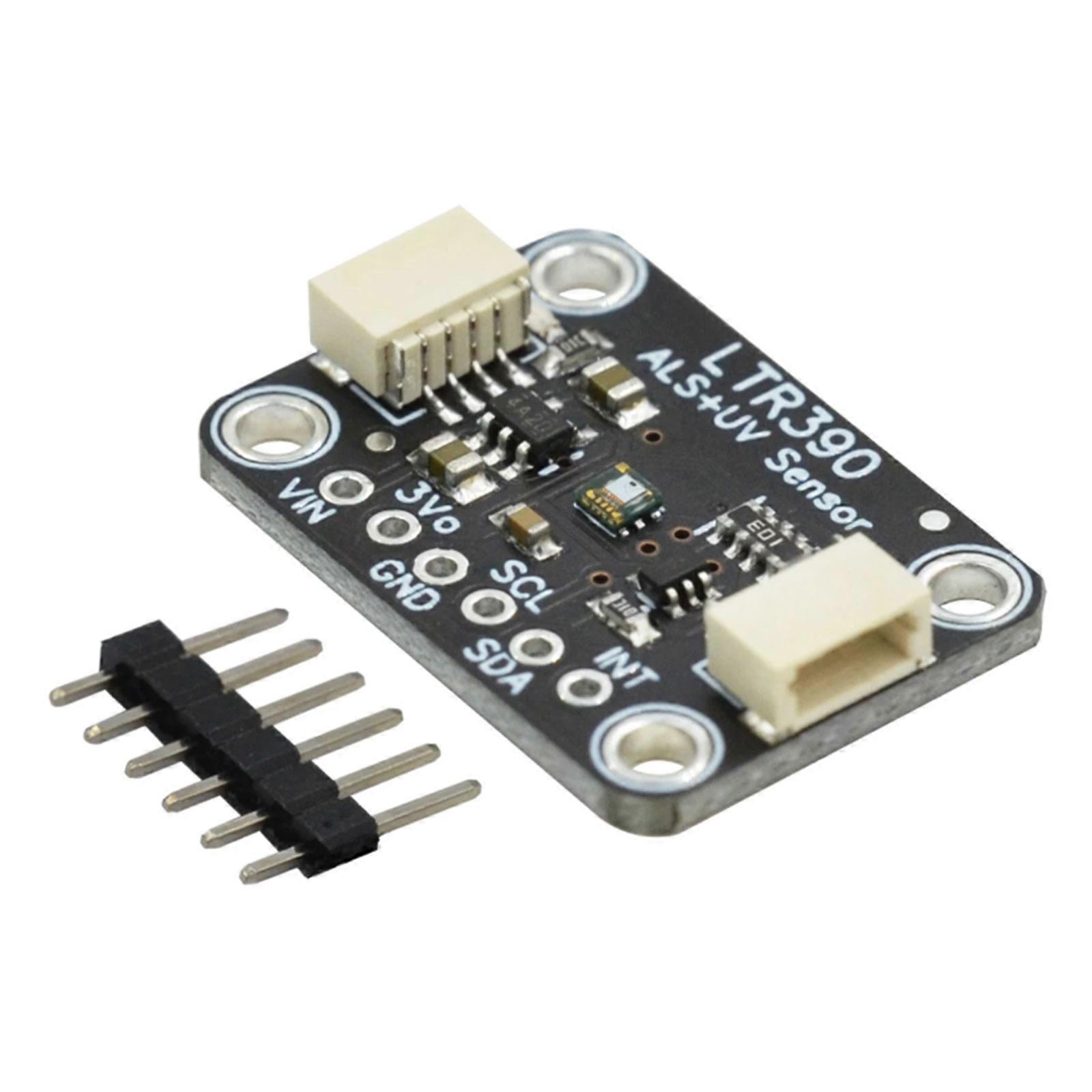 LTR390 Light Sensory Support I2C Digital Sensory Module 280nm 430nm for Light Intensity Detection Weather Experiment Multicolor