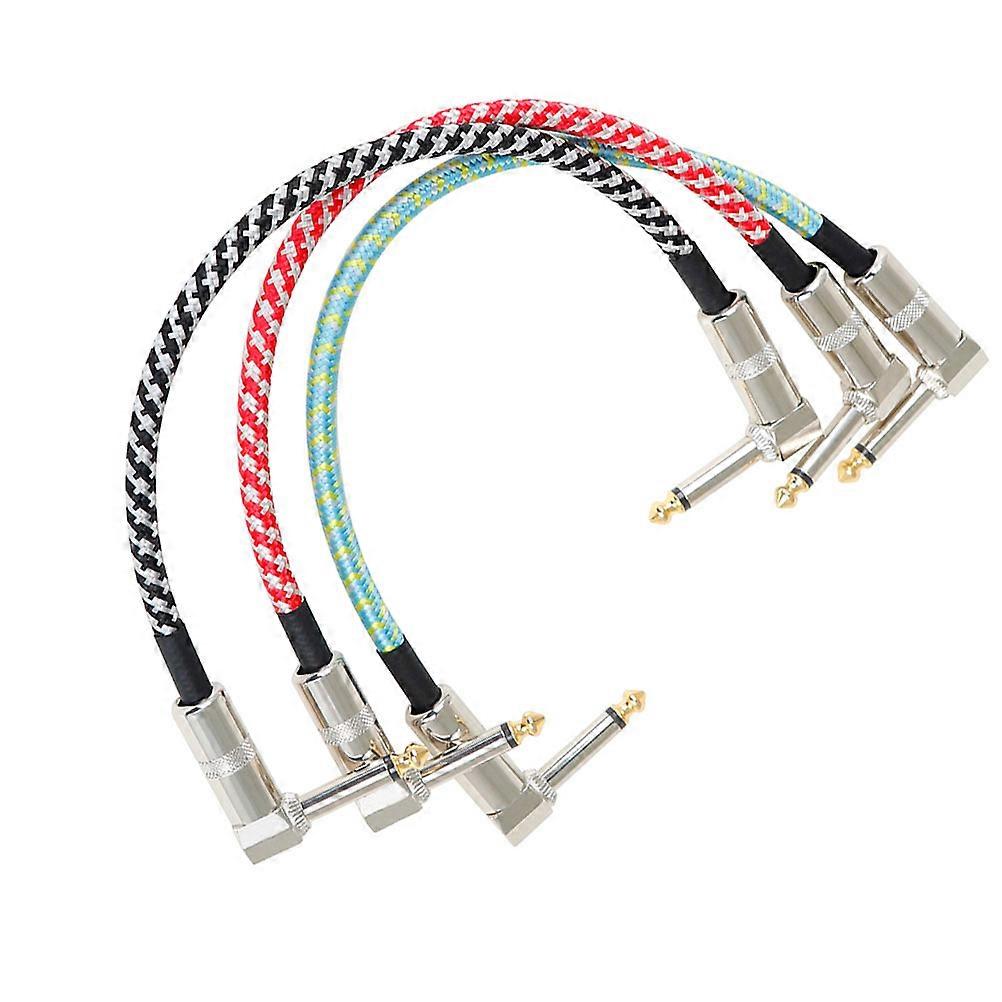 Here's a refined and professional product description for your **3pcs Braided Audio Cable For Electric Guitar Noise Reduction Connection Wire Durable