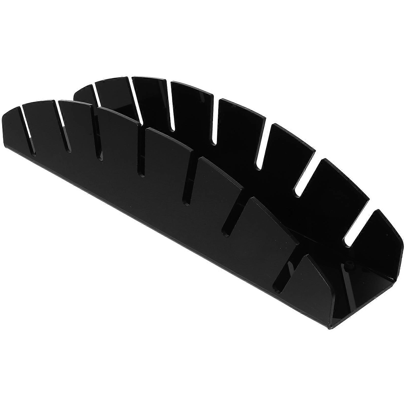 Caps Storage Holder Hat Display Stand Acrylic Material Tabletop Use Simple Design 1Pcs