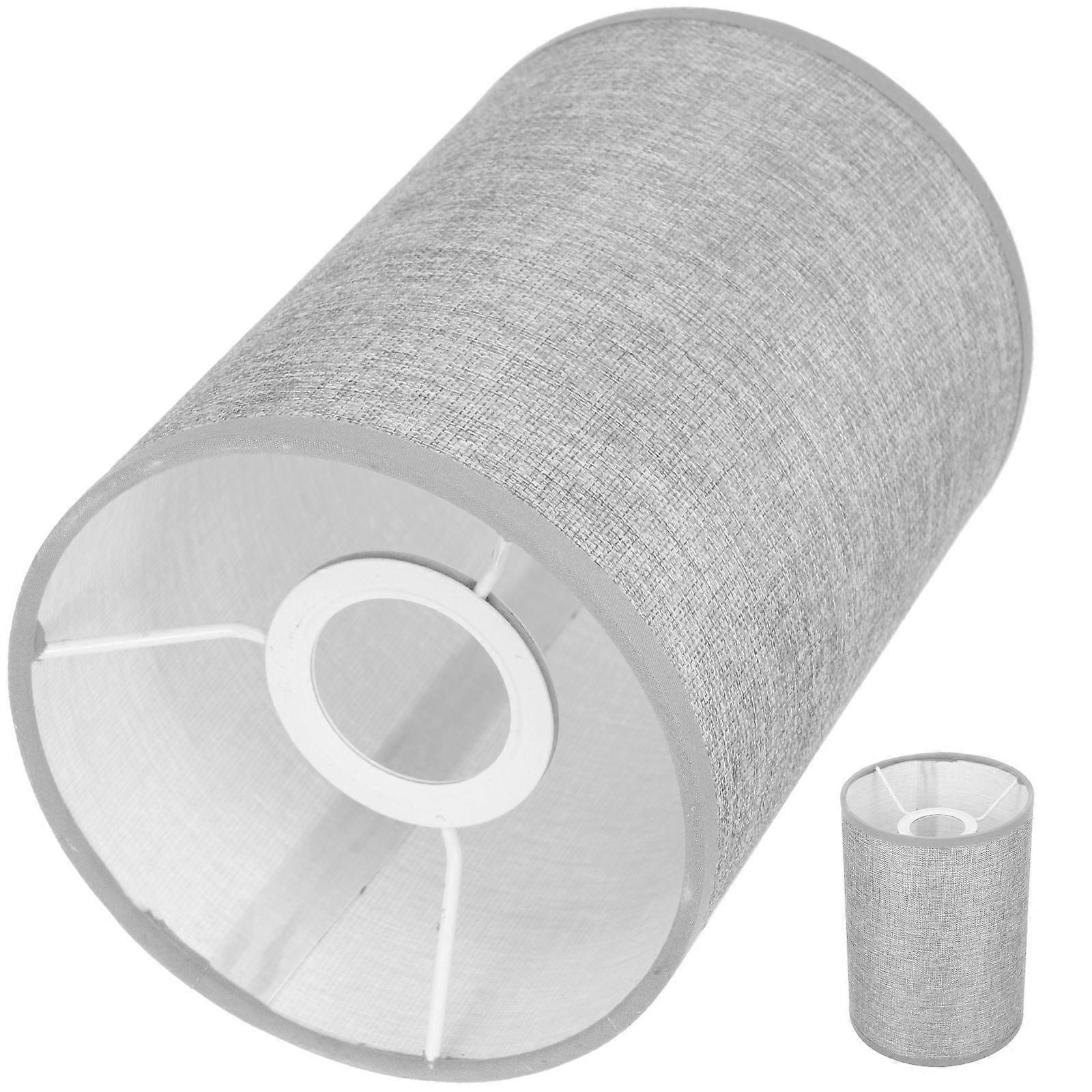 Grey Linen Lamp Shade for Floor Lamp Modern Washable Lampshade