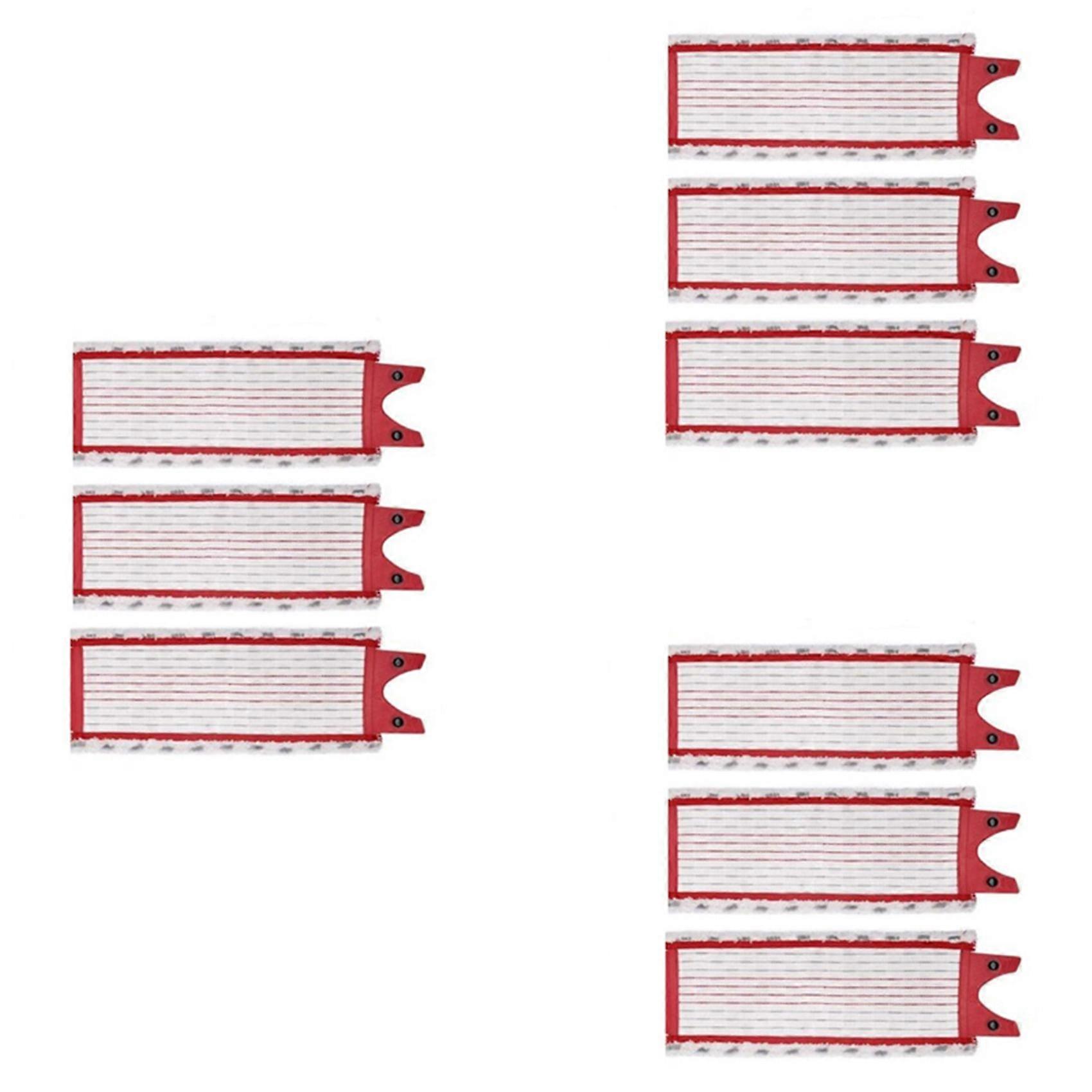 9Pcs/Lot for Mop 1-2 Mop Replacement Microfiber Refill Mop Pad