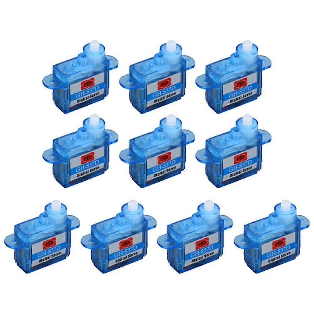 S37D 3.7G Digital Servo Miniature RC Servo For Aircraft Trex 250 Helicopter Boat Car Pack Of 10