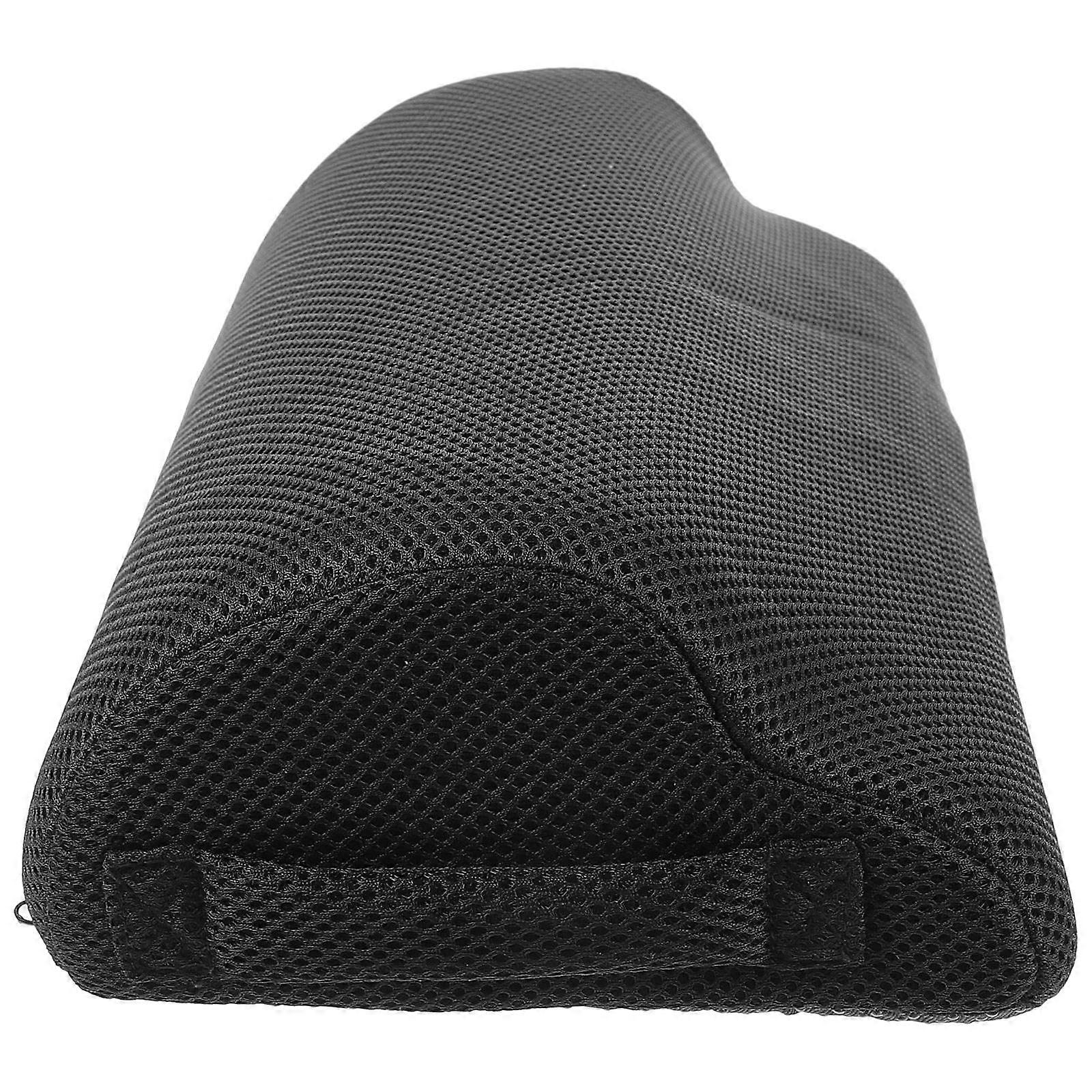 Black Mesh Fabric Foot Rest Cushion for Home Use Great for Legs Lifting and Knee 1 Piece