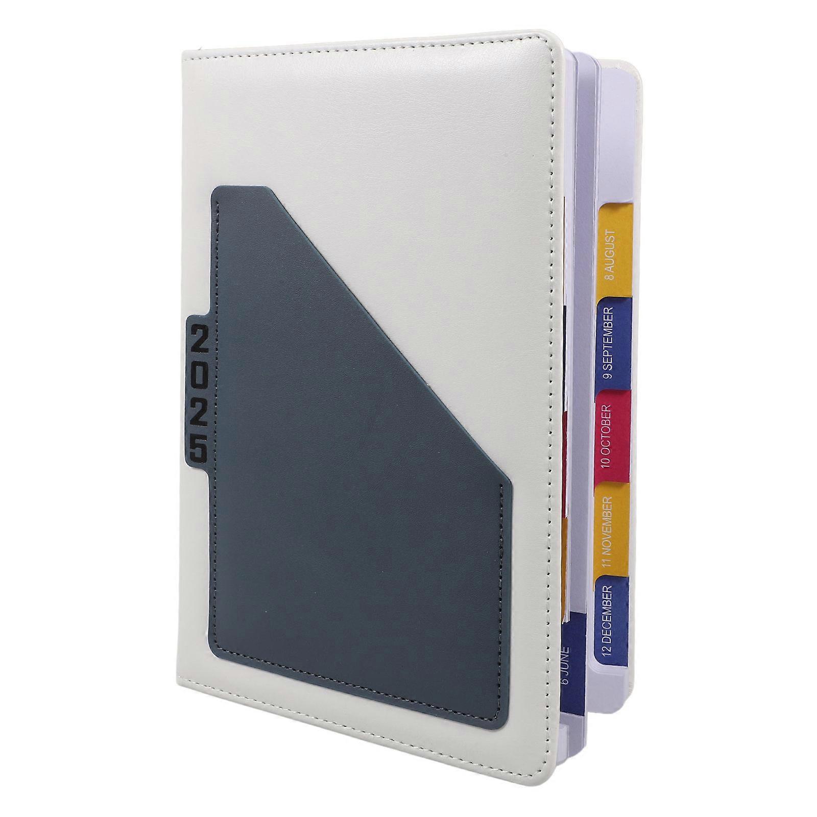 Personal Index Notepad Multi Color Soft Cover Thick Paper Weekly Planner A5 Size for Writing Use