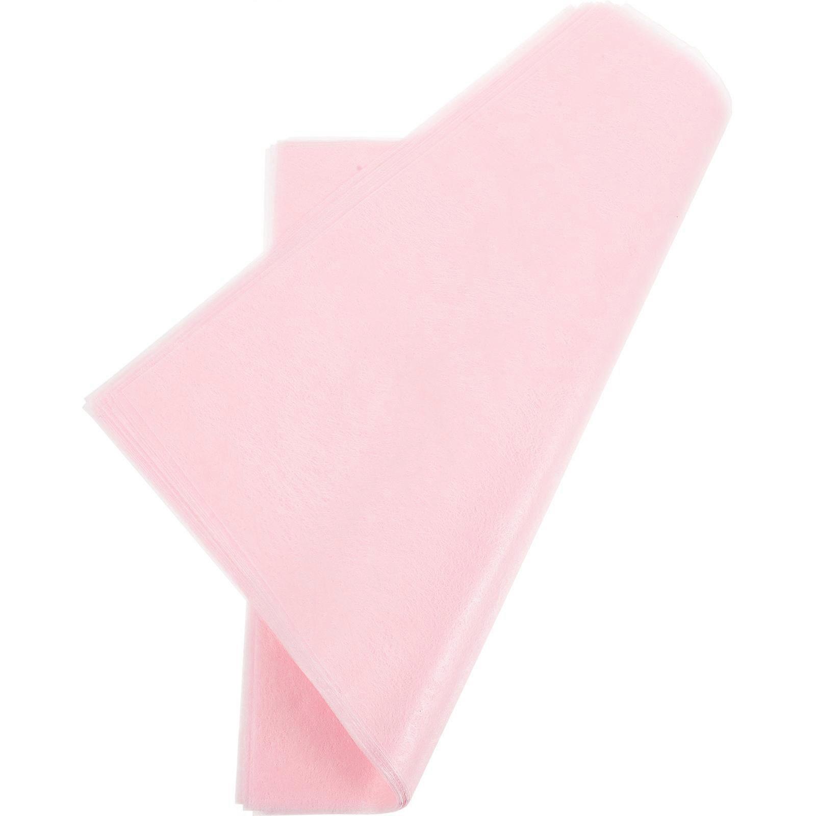 Pink Tissue Paper Sheets for Decor Made of Fiber 50 Sheets Large Capacity Gift Wrap
