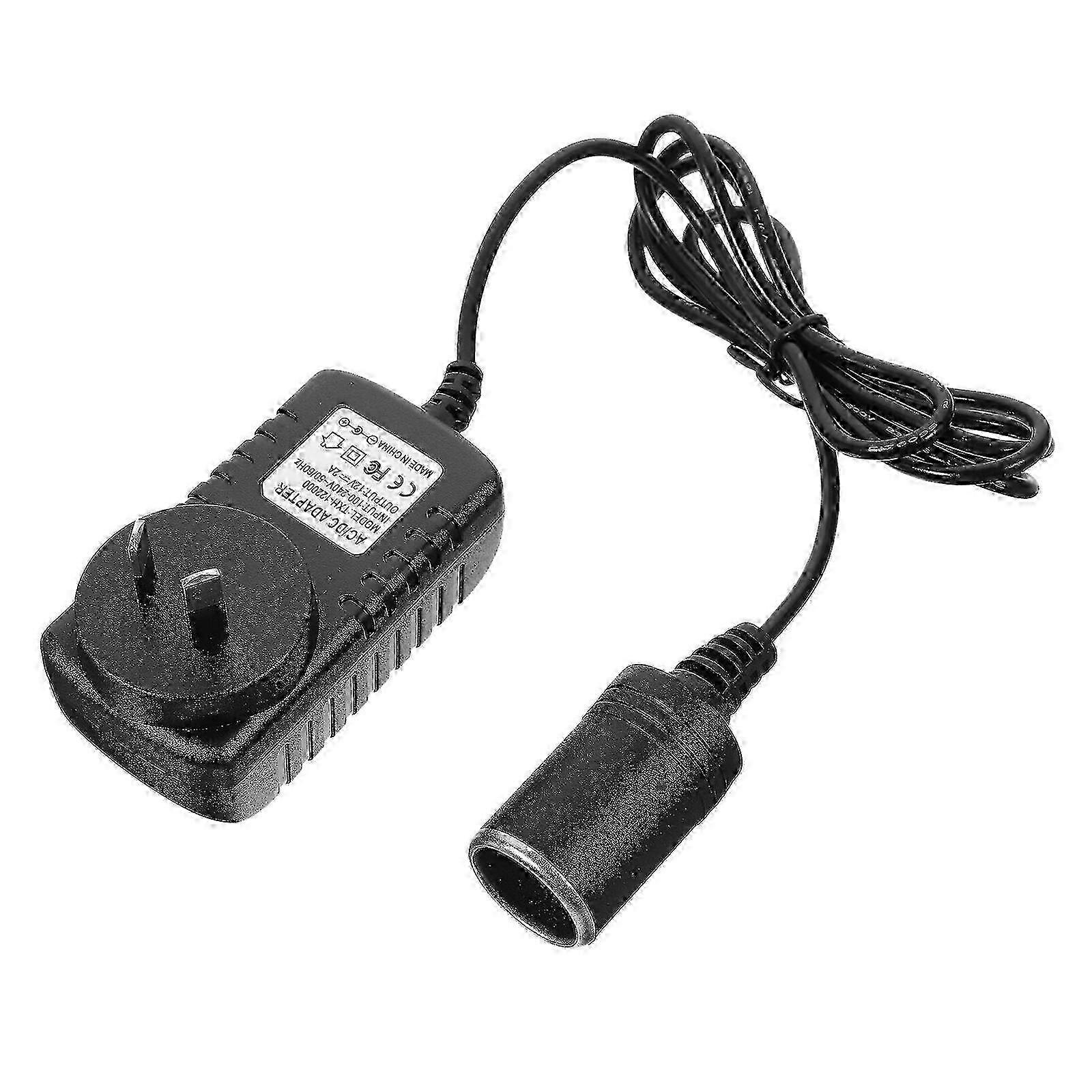 Auto Car Cigarette Lighter Voltage Converter 100-240V to 12V Converter (AU Plug)  Edition 0725