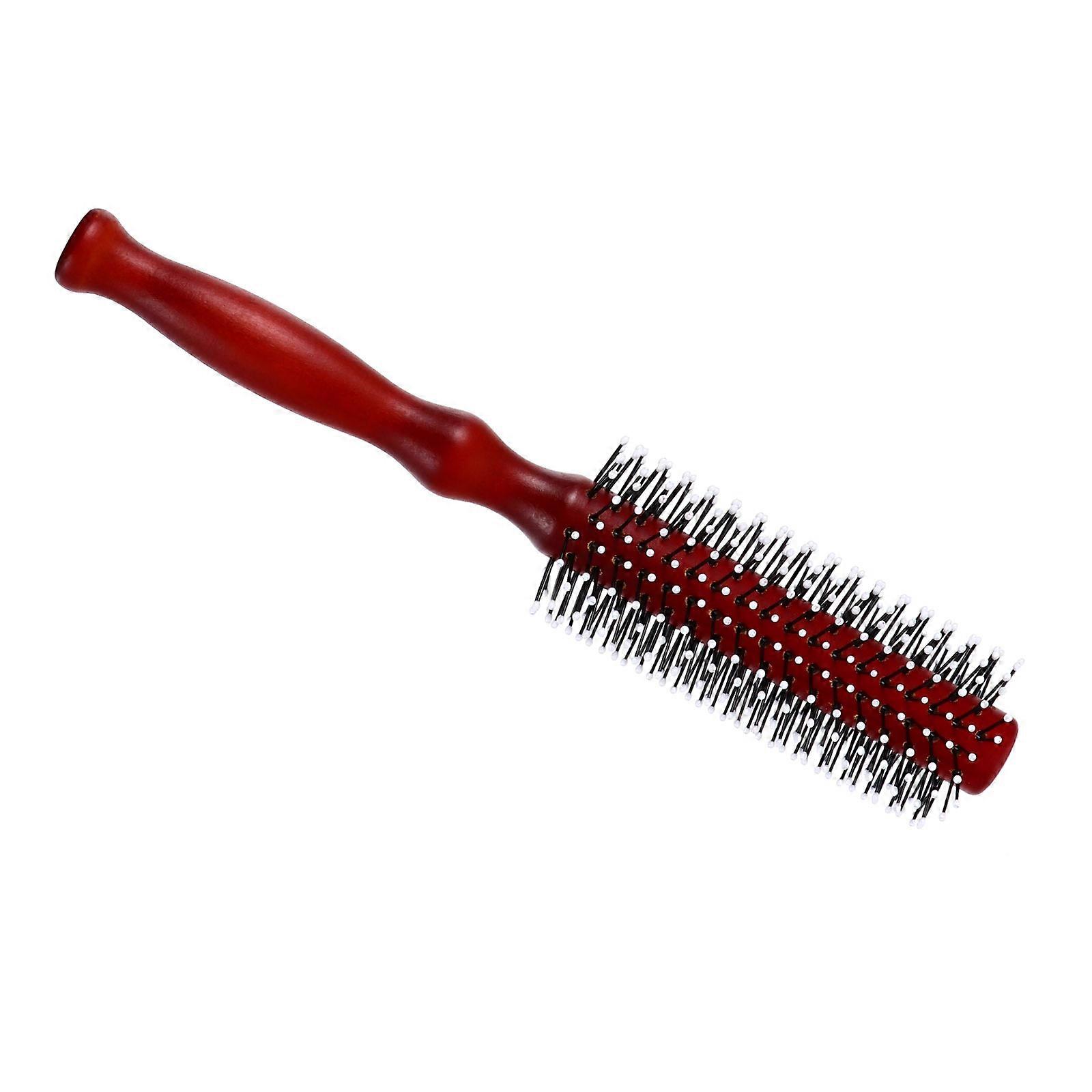 Round Hair Brush for Styling & Volume – Lightweight Scalp Massager with Smooth Handle, Ideal for Salon and Home Use
