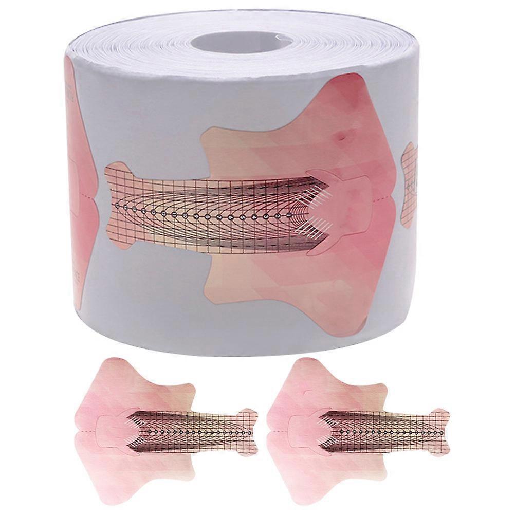 Nail Art Guide Forms for Extension Multi Paper DIY Manicure Supply at Home 1 Roll