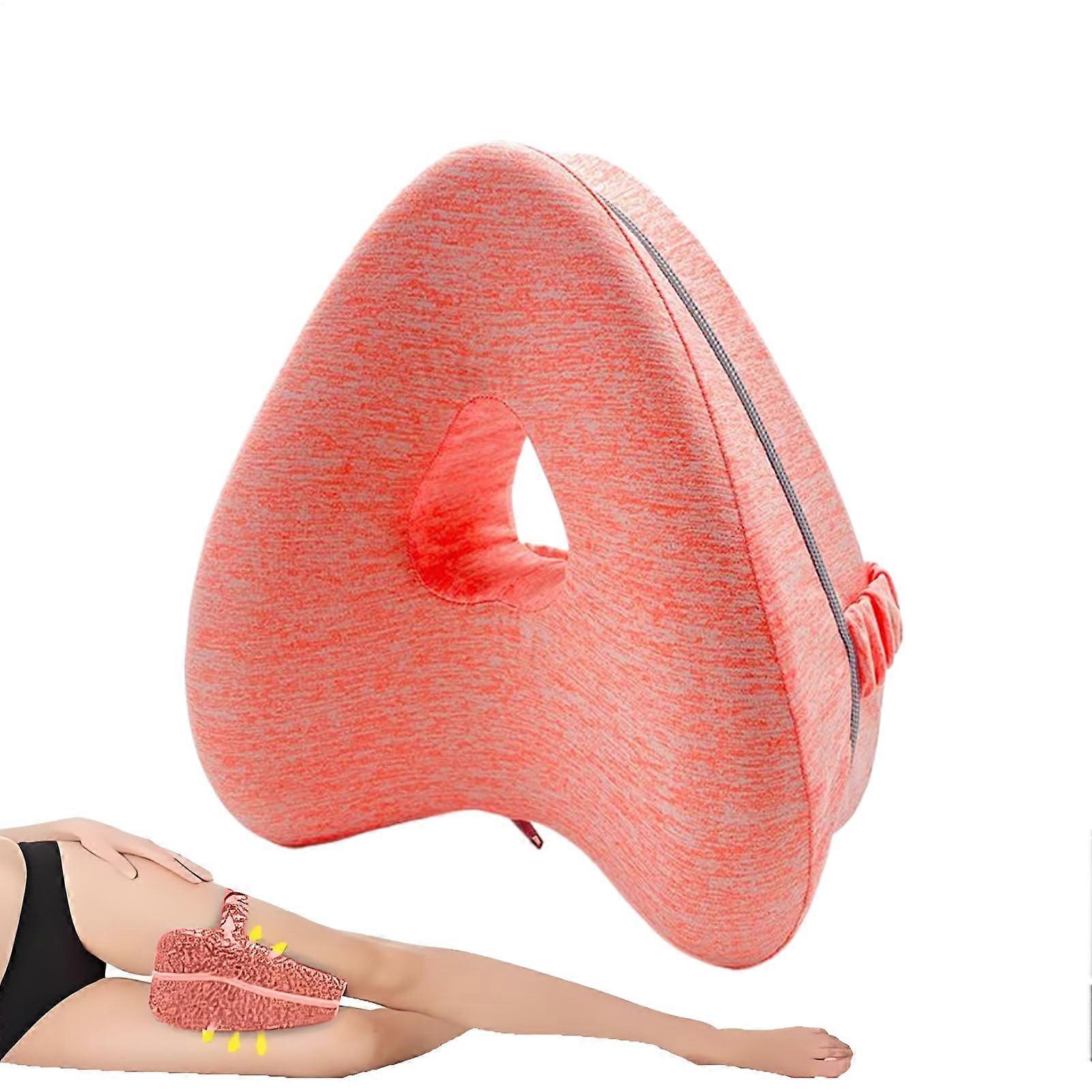 HeartShaped Memory Foam Pillow for Pressure Relief, Posture, Side Sleeping